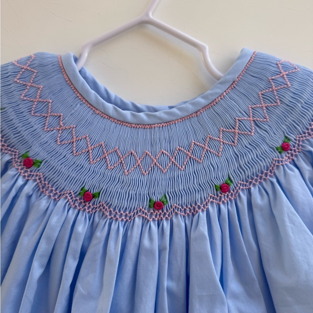 Cecil and Lou Smocked Long Sleeve - Picture 2 of 3
